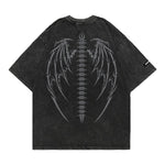 Load image into Gallery viewer, ACID WASH WINGS T-SHIRT