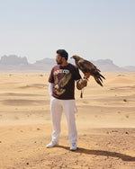 Load image into Gallery viewer, MOCHA BROWN EAGLE T-SHIRT