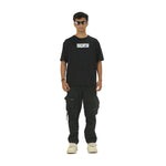 Load image into Gallery viewer, BLACK NO TIME FOR ROMANCE T-SHIRT