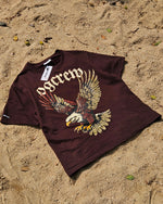 Load image into Gallery viewer, MOCHA BROWN EAGLE T-SHIRT