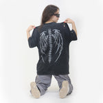 Load image into Gallery viewer, ACID WASH WINGS T-SHIRT