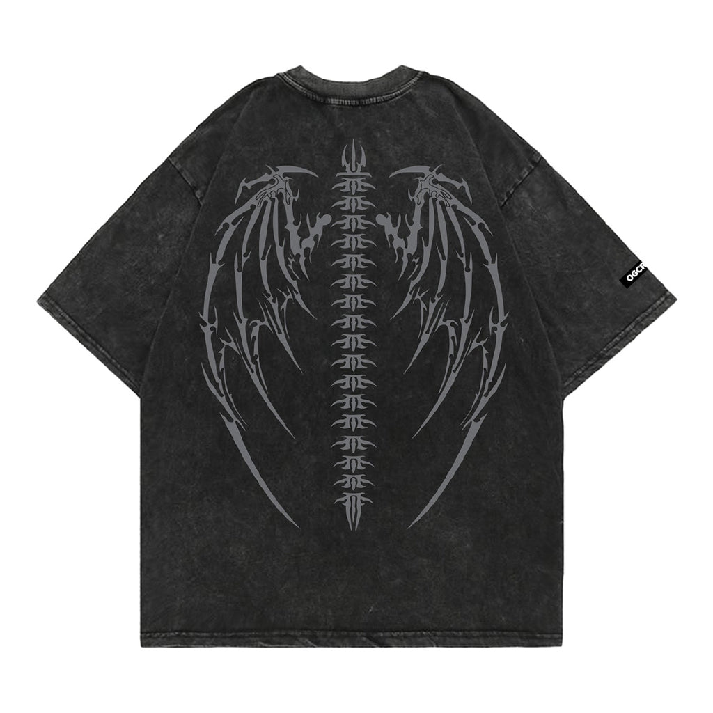 ACID WASH WINGS T-SHIRT