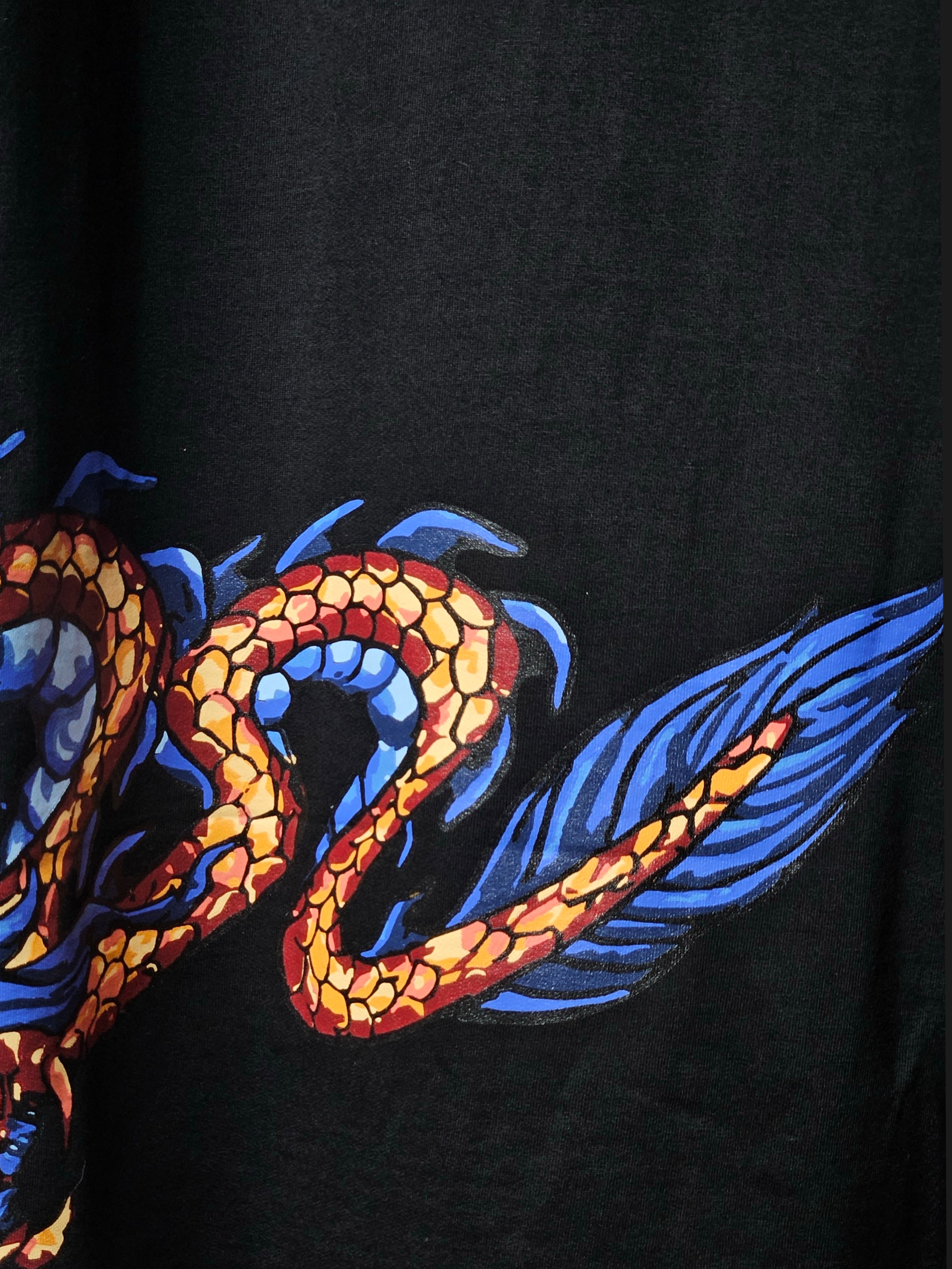 BLACK EASTERN DRAGON T-SHIRT