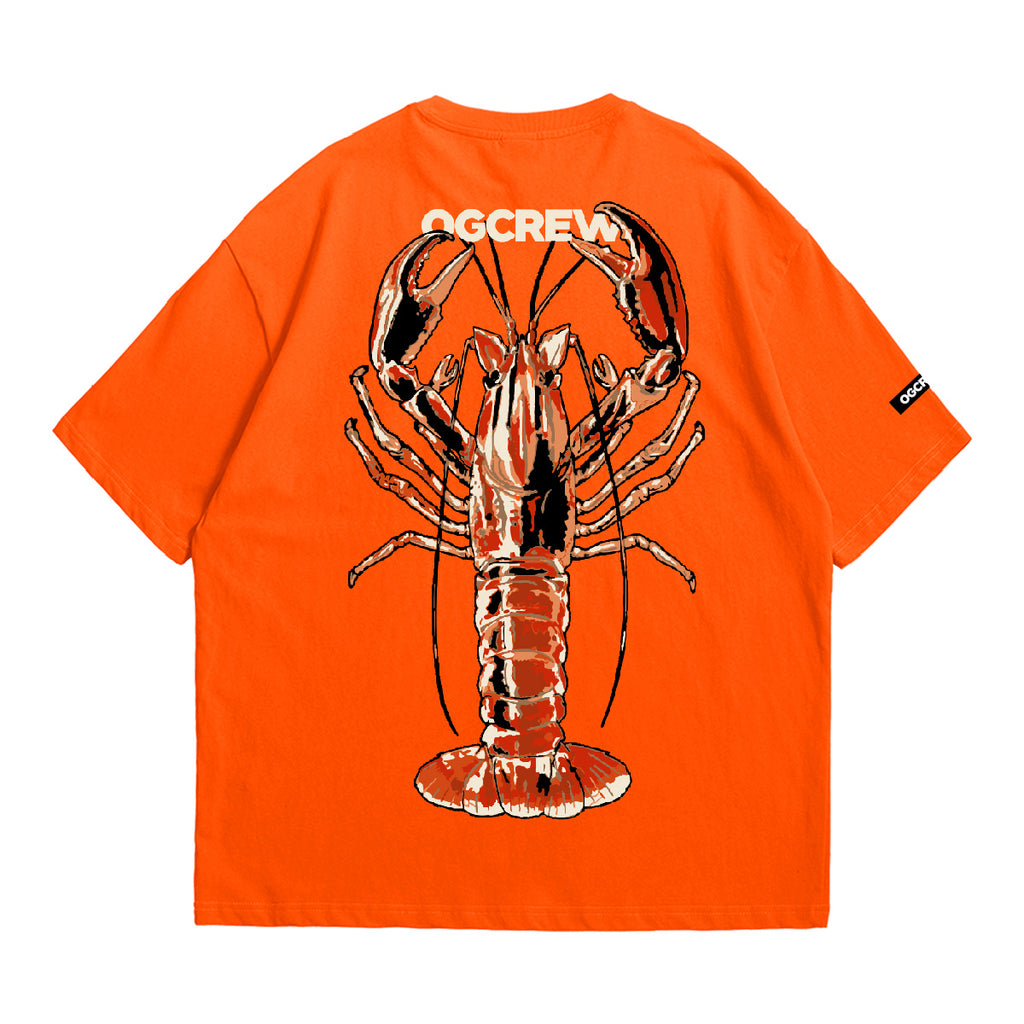 ORANGE LOBSTERS T-SHIRT
