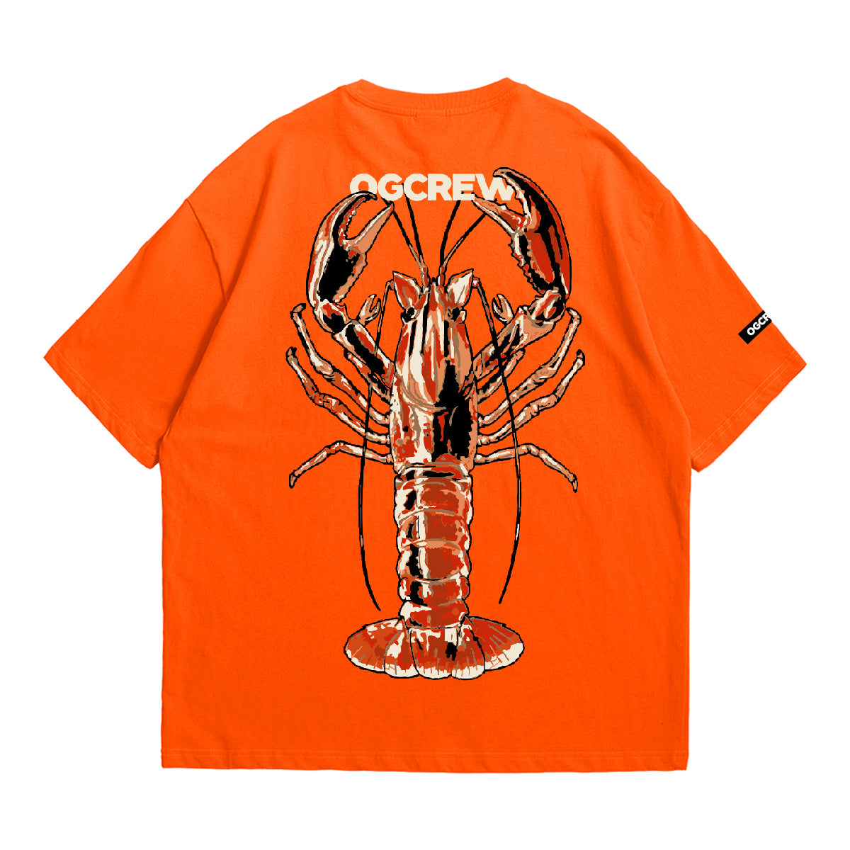 ORANGE LOBSTERS T-SHIRT