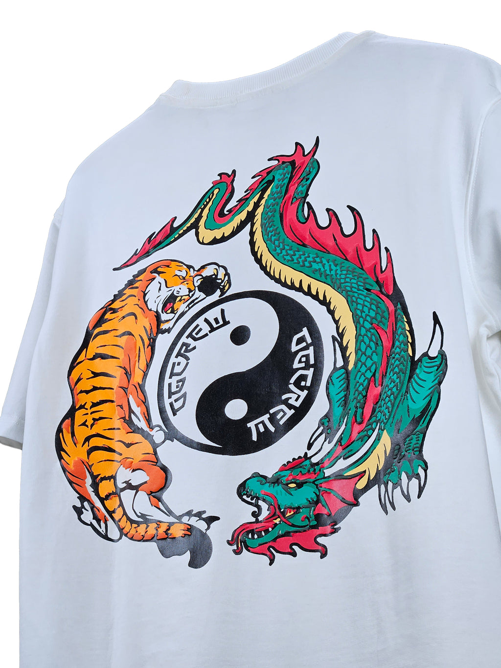 OFF WHITE DRAGON TIGER T-SHIRT