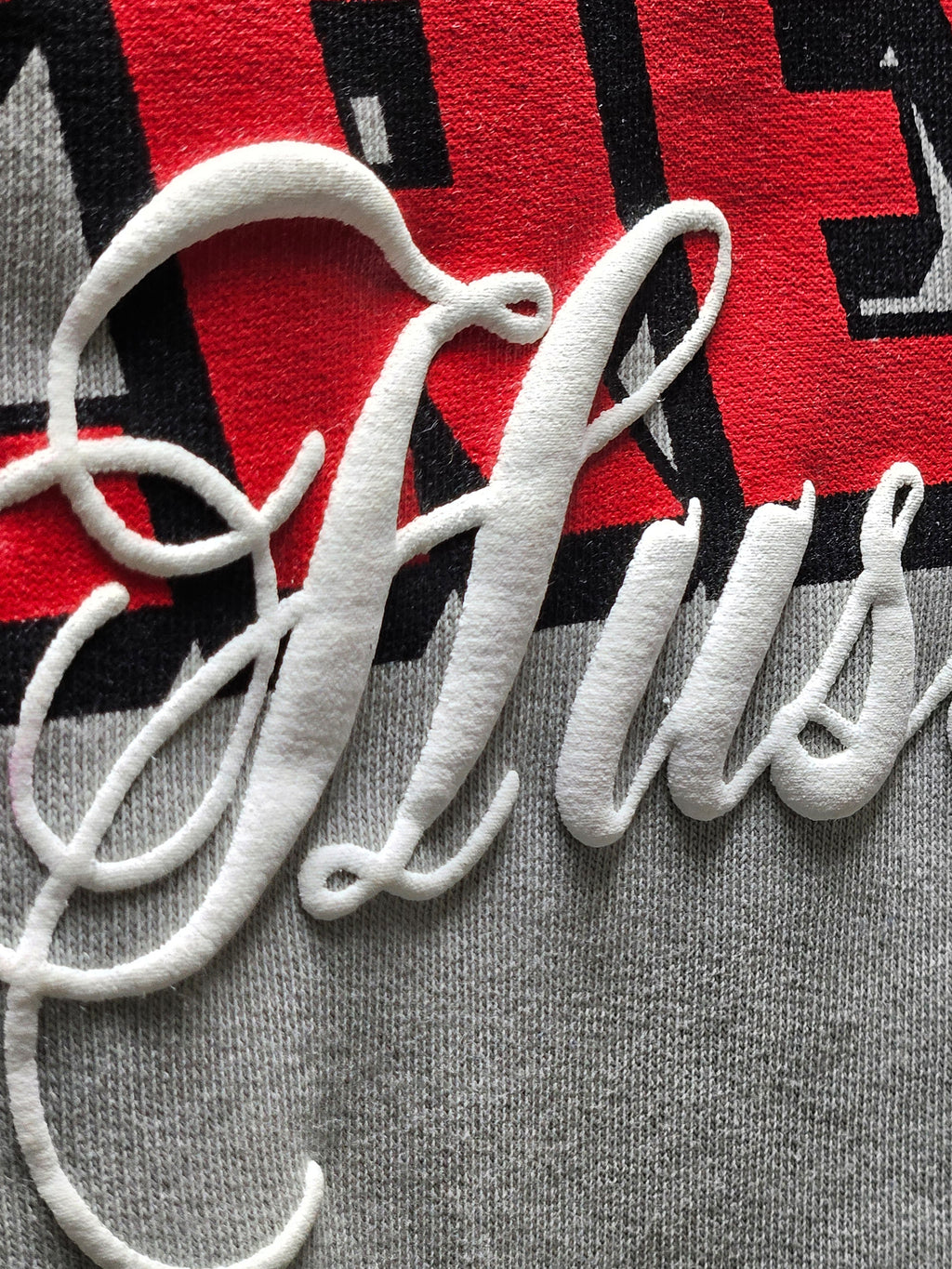 LIGHT GREY ALL HUSTLE NO LUCK T-SHIRT