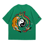Load image into Gallery viewer, GREEN DRAGON TIGER T-SHIRT