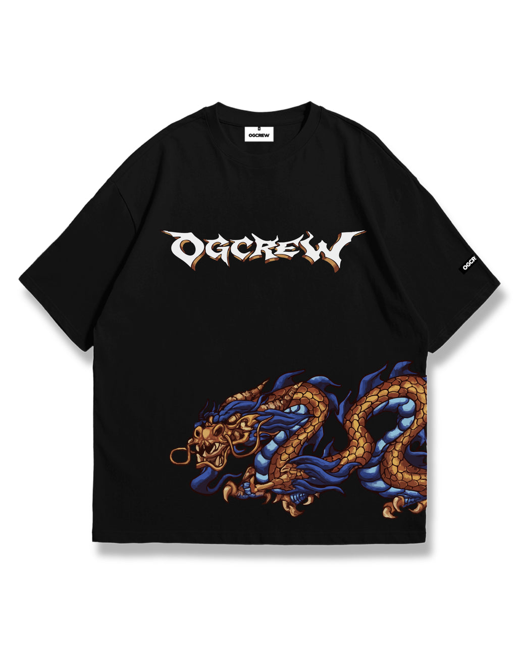BLACK EASTERN DRAGON T-SHIRT
