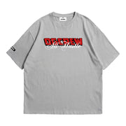 LIGHT GREY ALL HUSTLE NO LUCK T-SHIRT