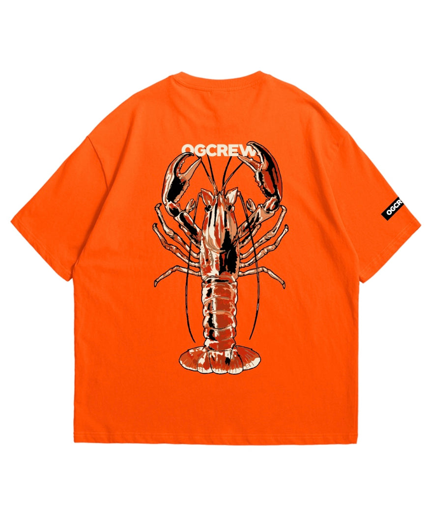 ORANGE LOBSTERS T-SHIRT