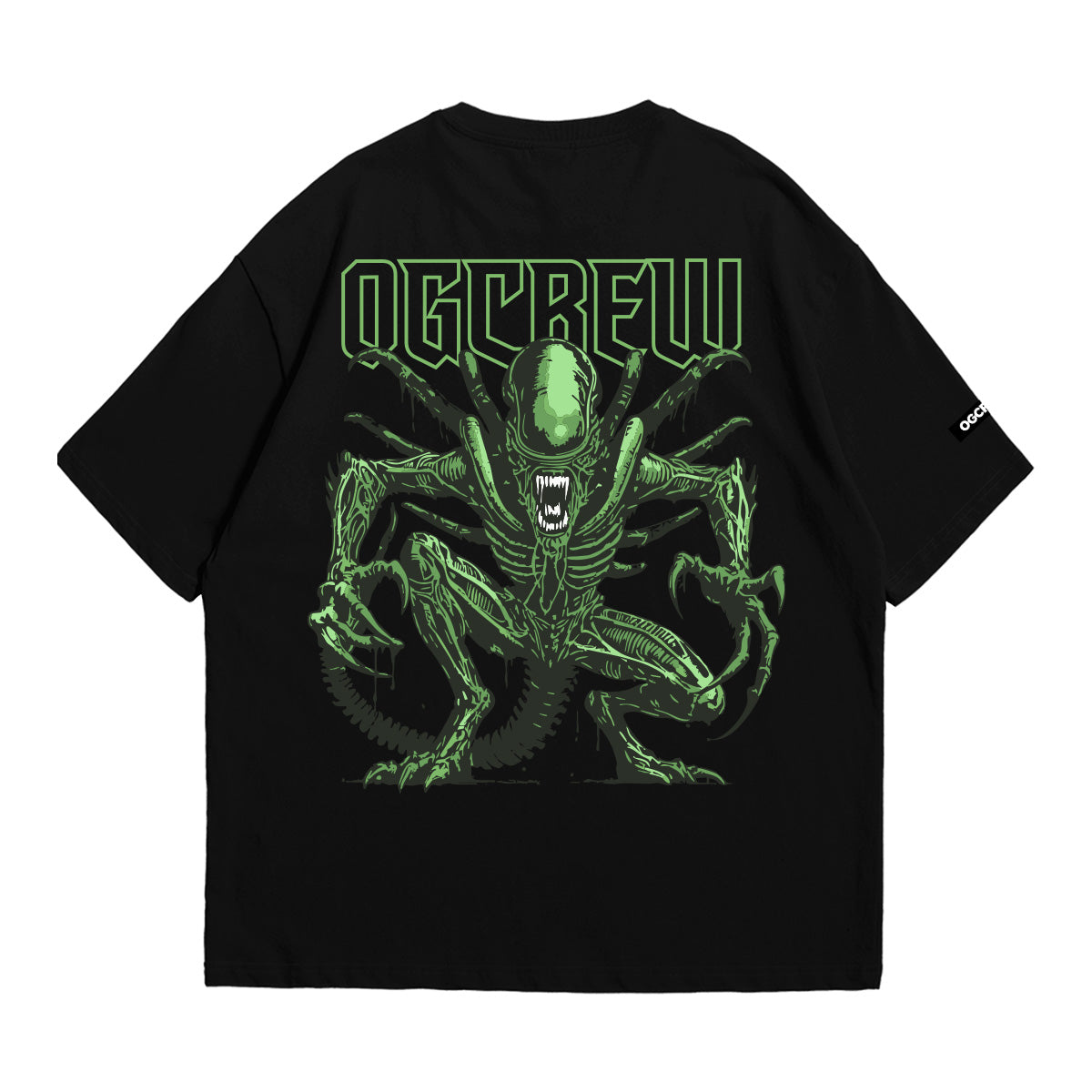 BLACK ALIEN T-SHIRT – OGCREW