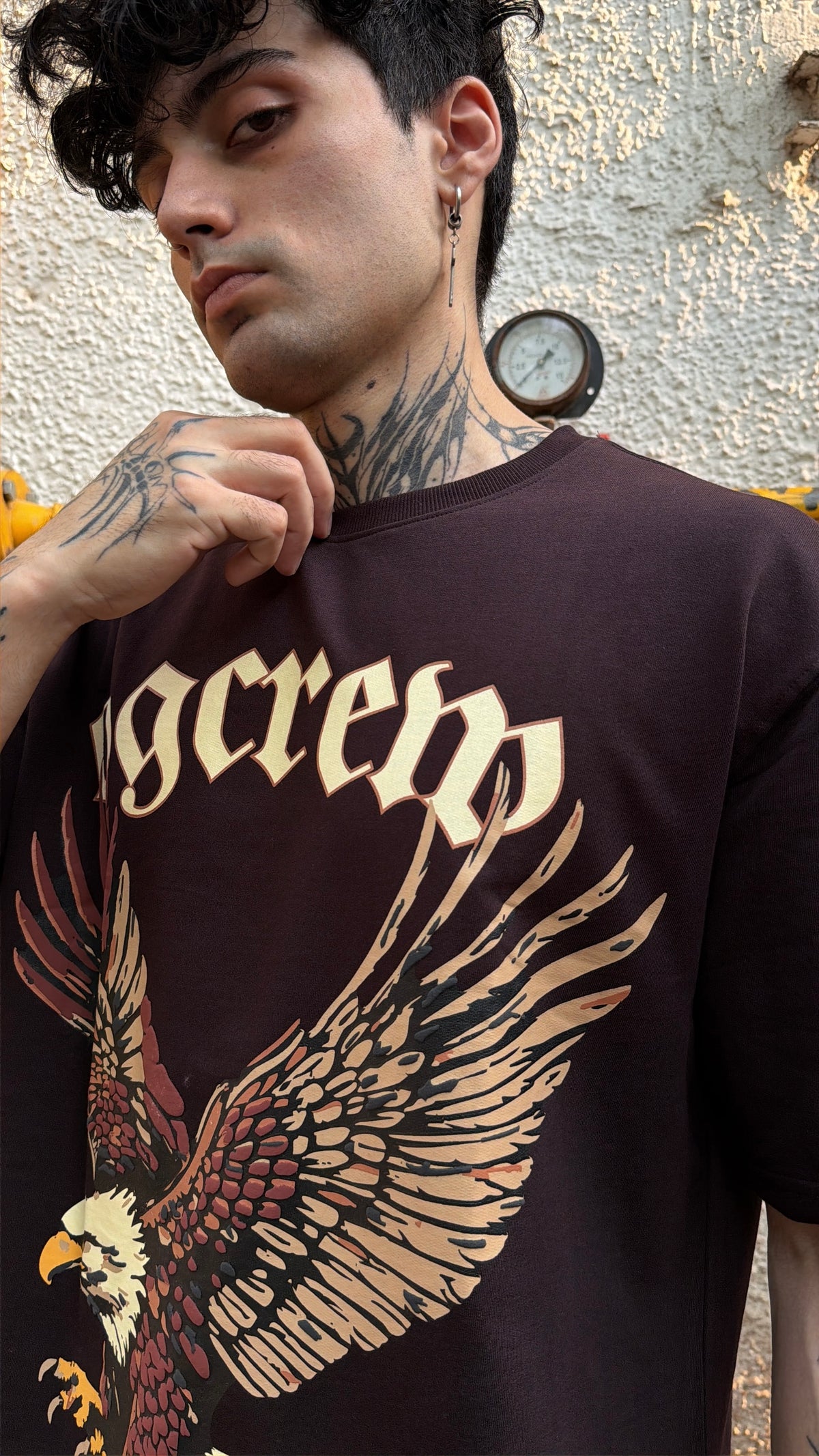 MOCHA BROWN EAGLE T-SHIRT