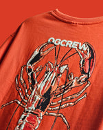 Load image into Gallery viewer, ORANGE LOBSTERS T-SHIRT
