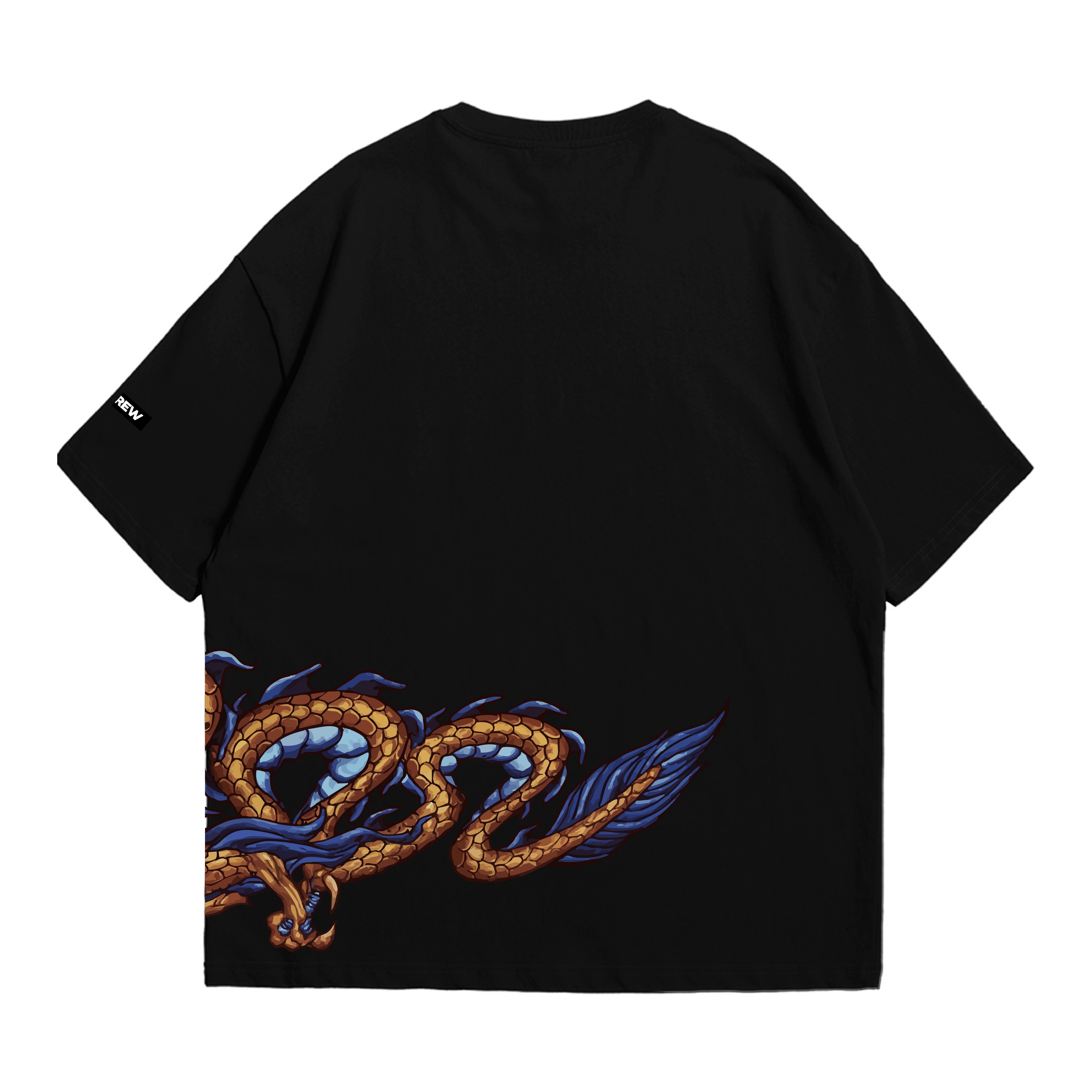 BLACK EASTERN DRAGON T-SHIRT – OGCREW