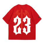 Load image into Gallery viewer, RED 23 WINGS T-SHIRT