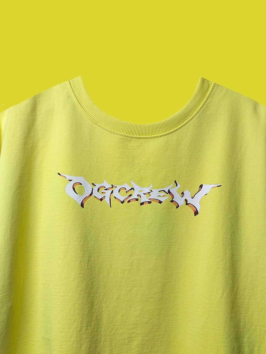 LIME YELLOW EASTERN DRAGON T-SHIRT