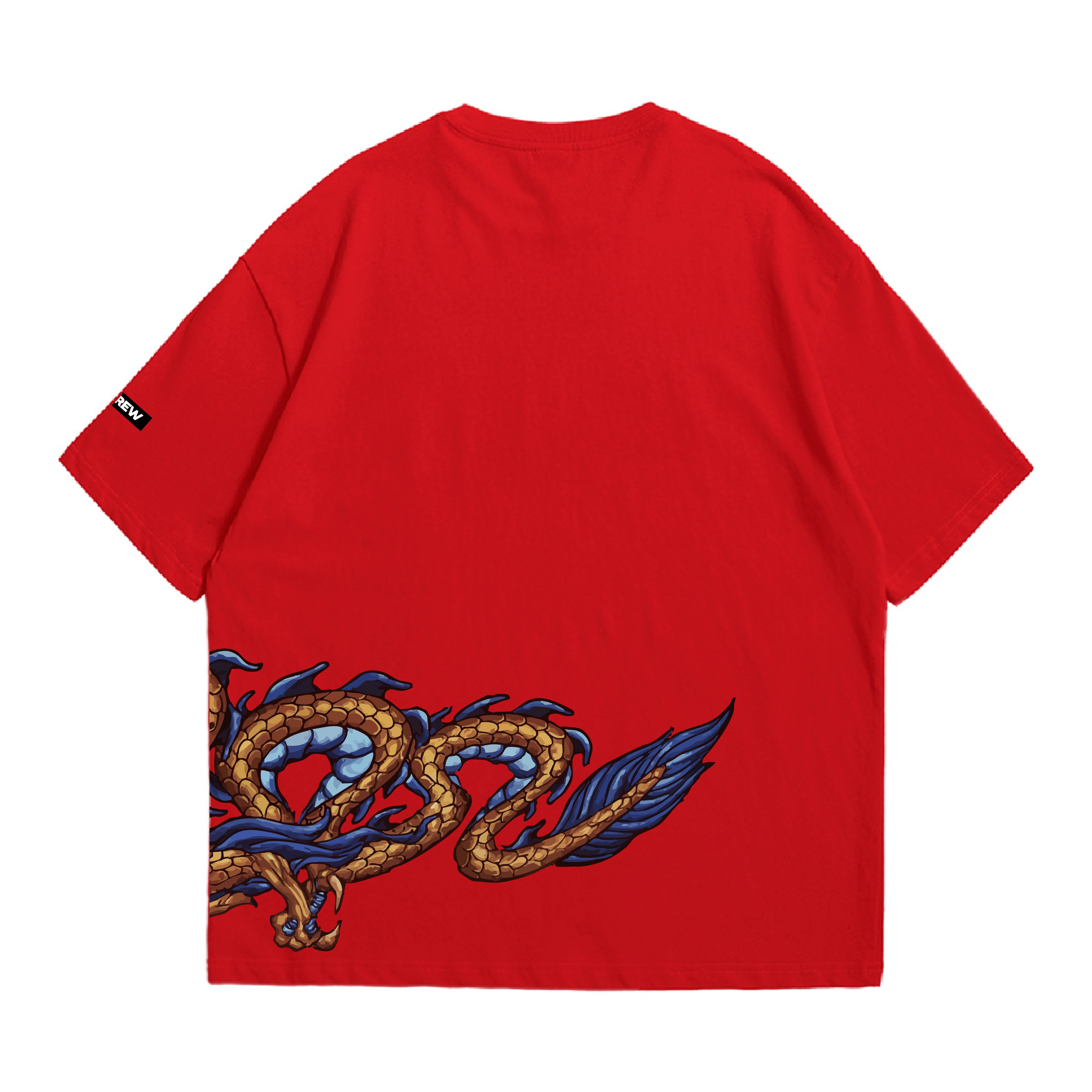 RED EASTERN DRAGON T-SHIRT – OGCREW
