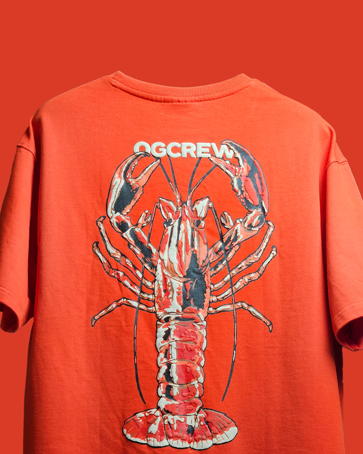 ORANGE LOBSTERS T-SHIRT
