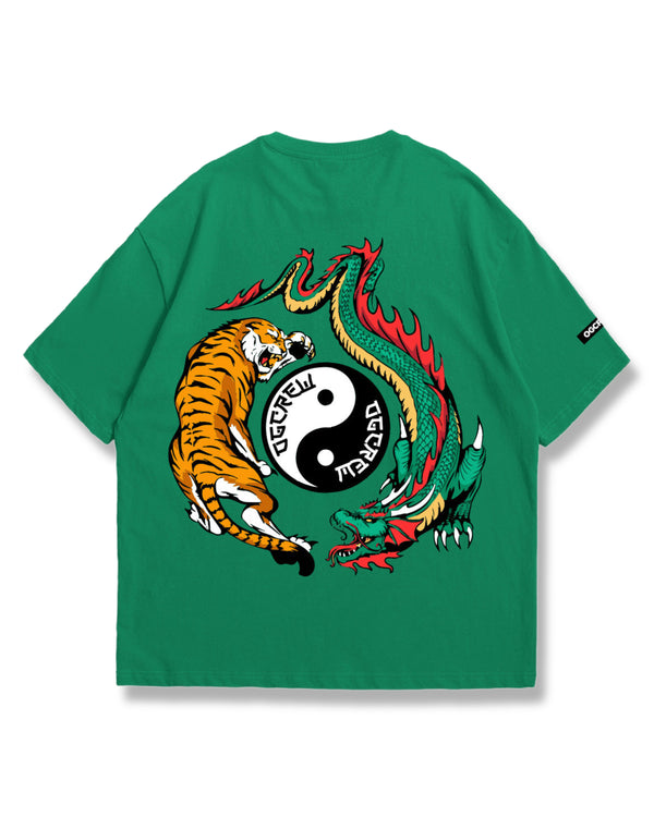 GREEN DRAGON TIGER T-SHIRT