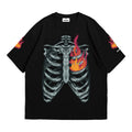 BLACK RIBS ON FIRE T-SHIRT