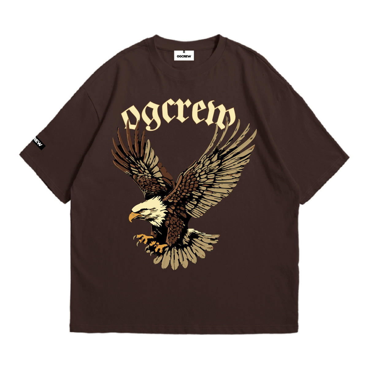MOCHA BROWN EAGLE T-SHIRT