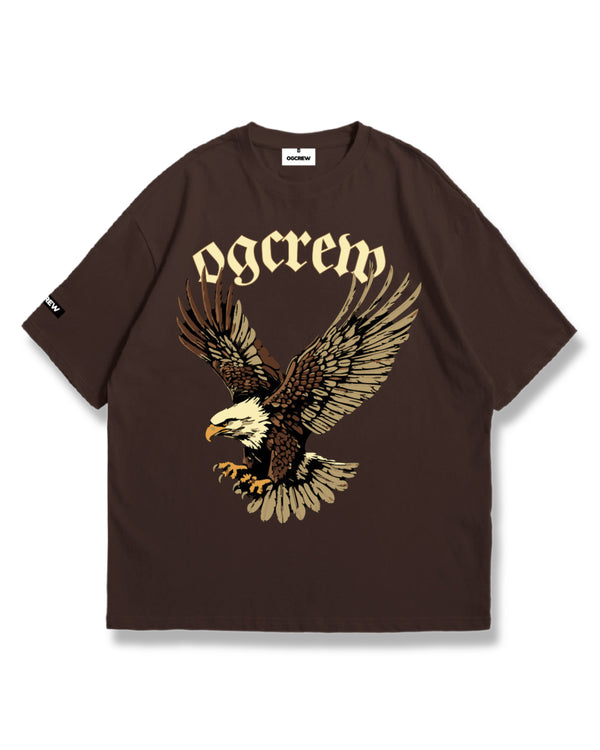 MOCHA BROWN EAGLE T-SHIRT