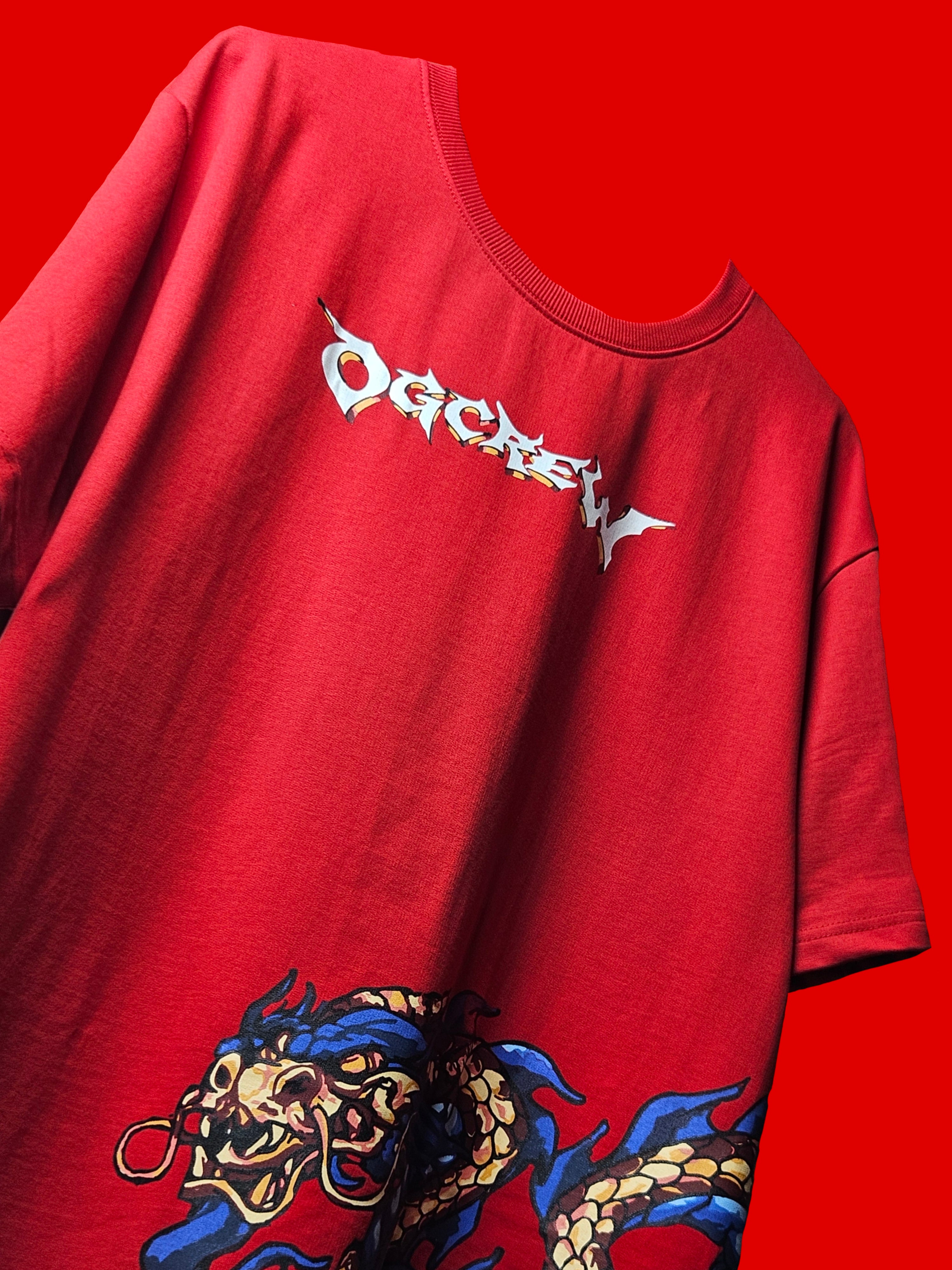 RED EASTERN DRAGON T-SHIRT – OGCREW