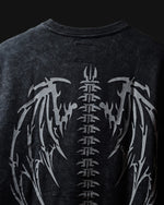 Load image into Gallery viewer, ACID WASH WINGS T-SHIRT