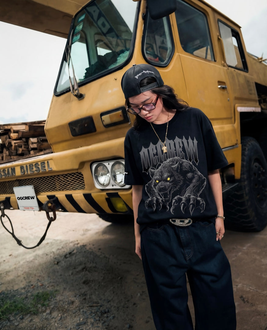 BLACK WOLF T-SHIRT