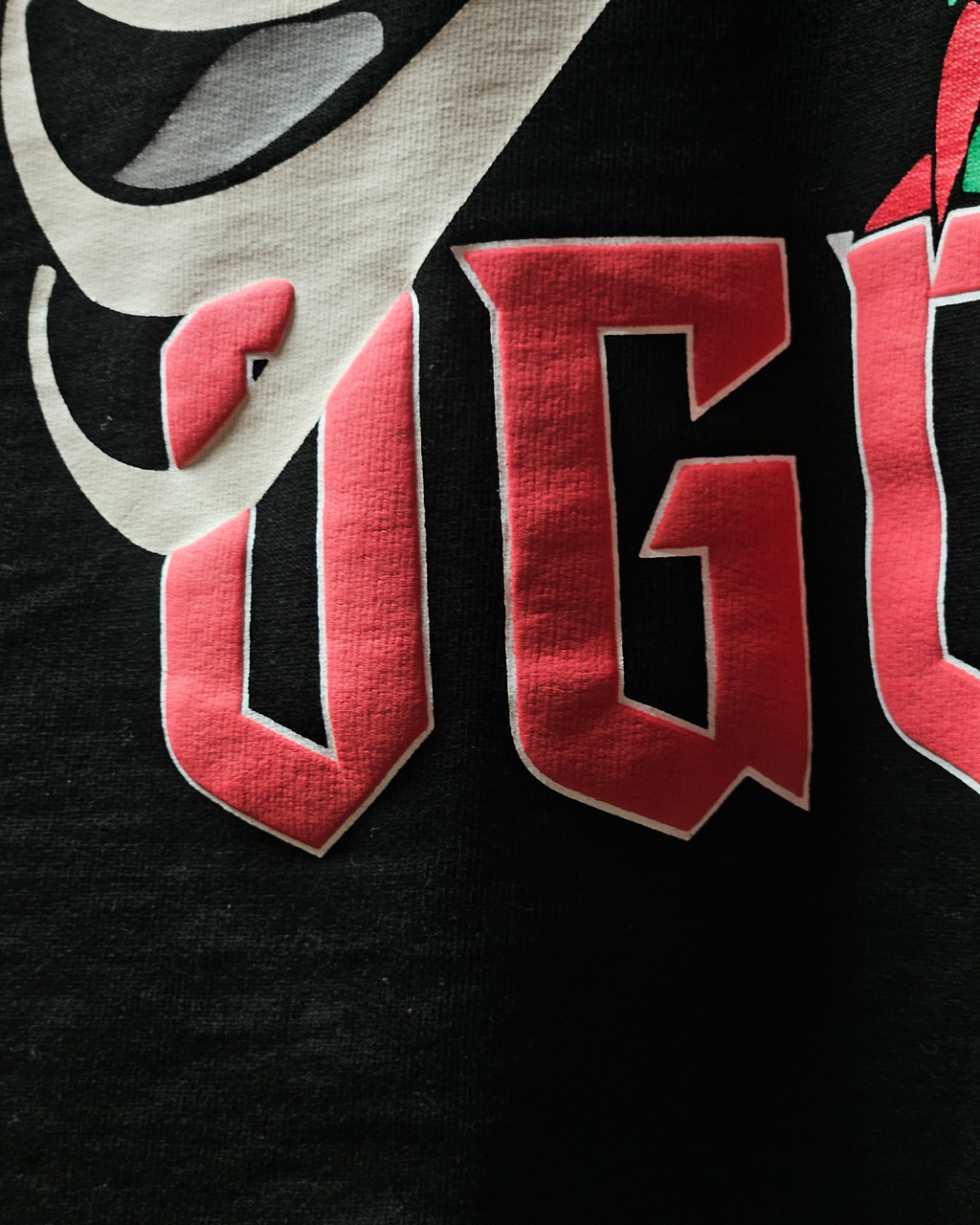 BLACK ZOMBIE RIBS T-SHIRT