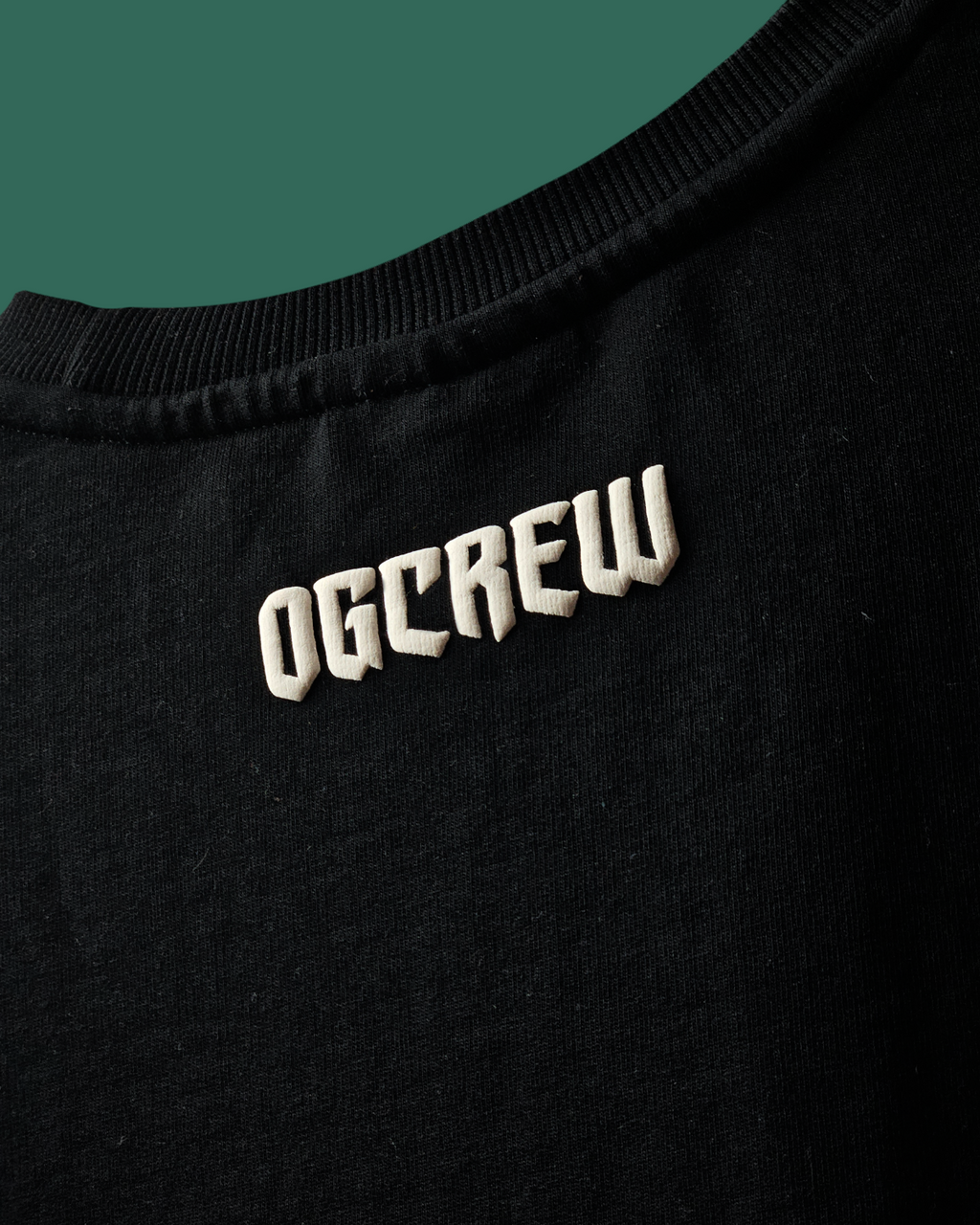 BLACK ZOMBIE RIBS T-SHIRT