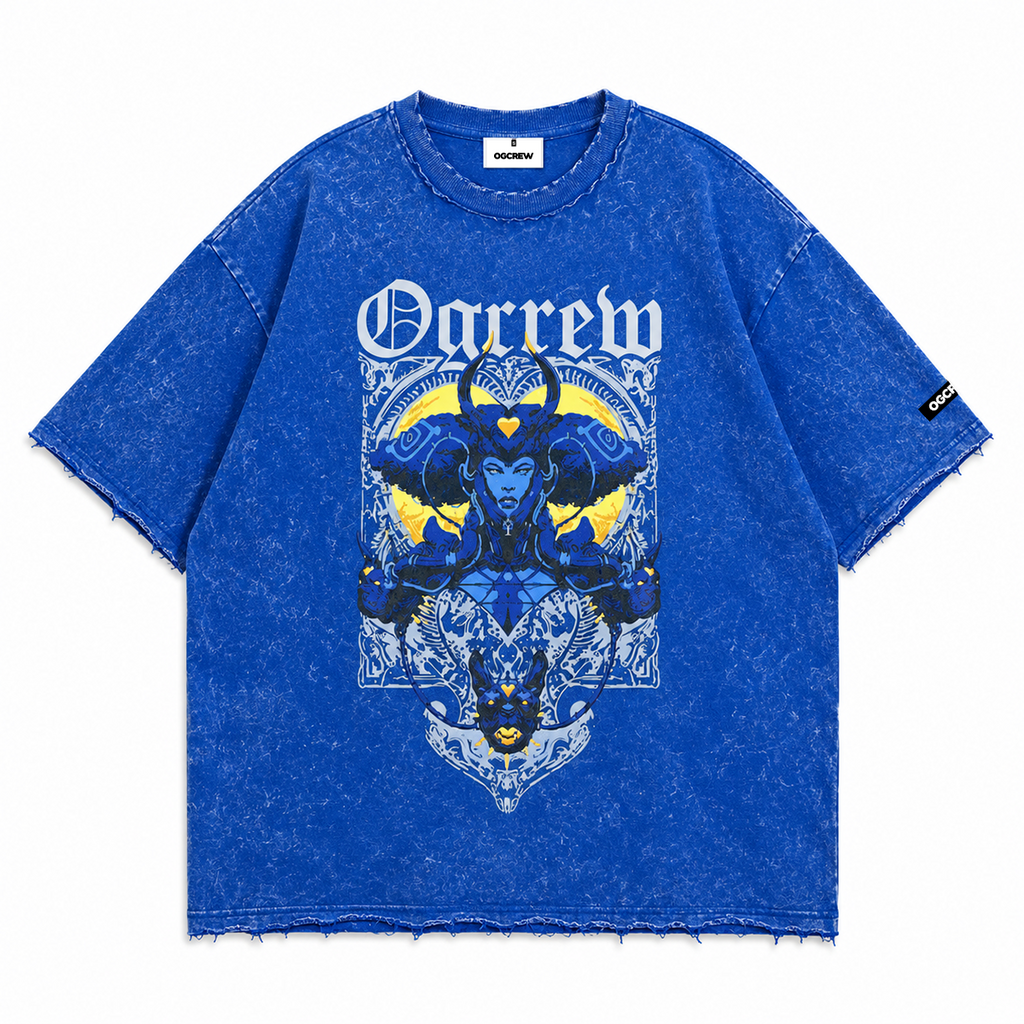ACID BLUE CYBER GORE T-SHIRT