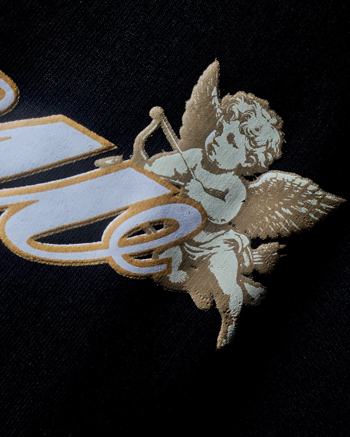 BLACK CHERUBS T-SHIRT